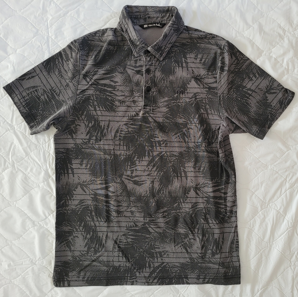 Travis Mathew Hawaii Print Polo Shirt